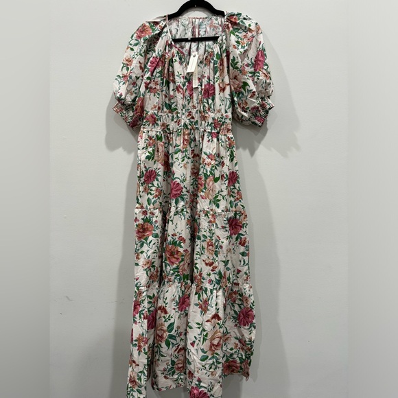 Anthropologie The Somerset Maxi Dress: Puff-Sleeve Edition Size M NWT - Picture 3 of 5